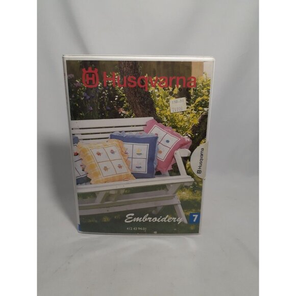 Husqvarna Viking Hobbies Embroidery Designs Floppy Disk Card #7 for  Designer 1 - Picture 2 of 8